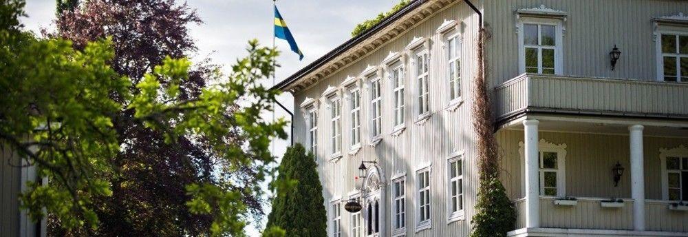 Knusesund Herrgard Saffle Bagian luar foto